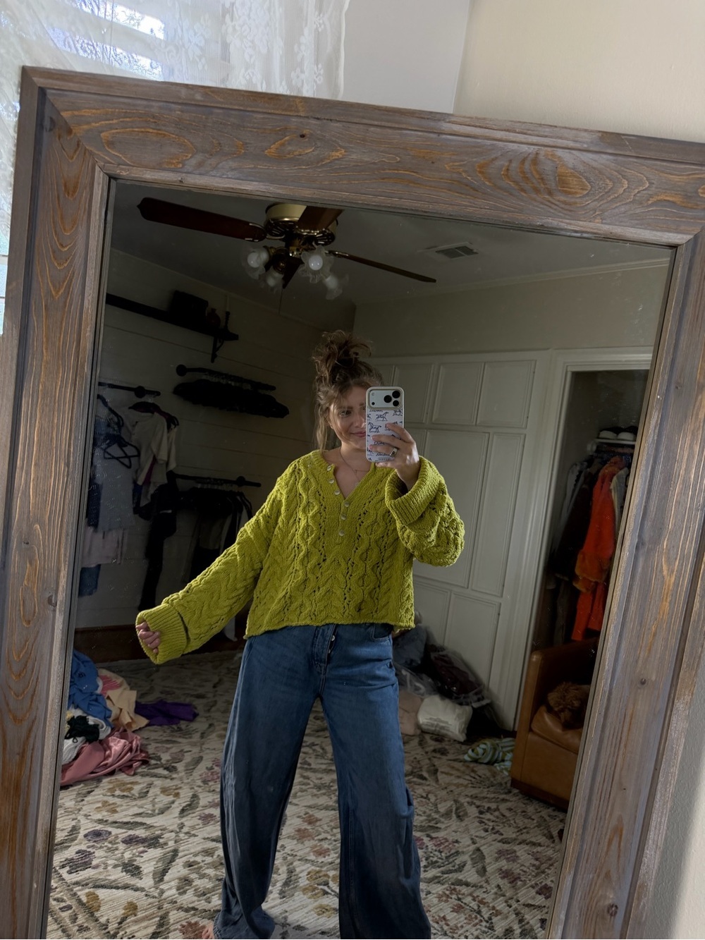 Free people Polly Cable-Knit Sweater - Picture 4 of 10